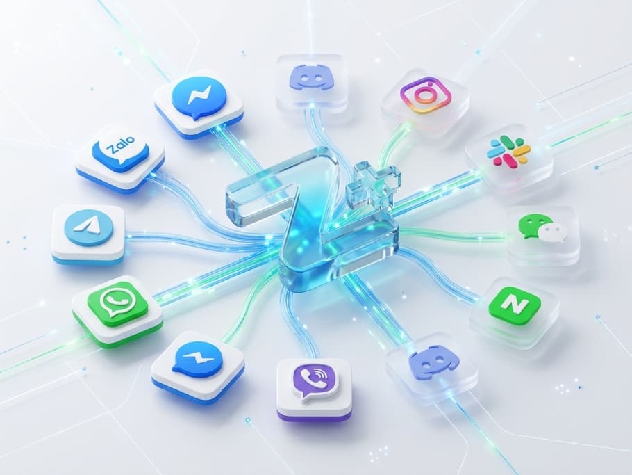 Giao diện Zplus — Quản lý hội thoại đa kênh hợp nhất